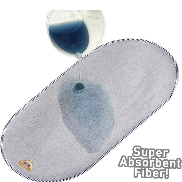 BlueSnail Waterproof Changing Pad Liners 3 count,14"X26.5" (gray) Original - Picture 5 of 5